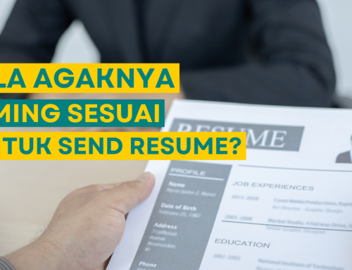 Resume ni ada specific masa ke nak hantar? Bila agaknya timing sesuai send resume?