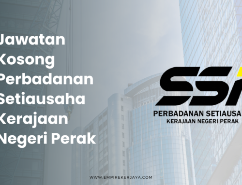 Jawatan Kosong Perbadanan Setiausaha Kerajaan Negeri Perak